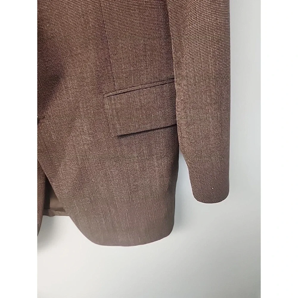 Botany 500‎ Sport Coat Blazer Jacket Mens 46XL Dark Brown
